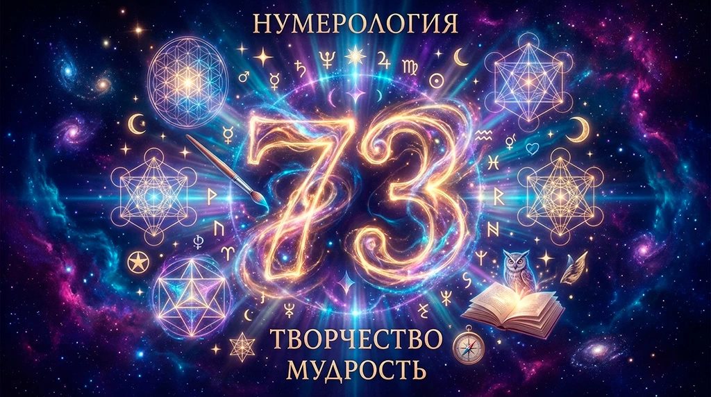 Значение числа 73