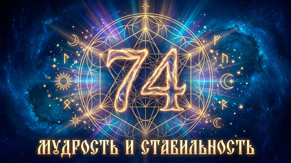 Значение числа 74