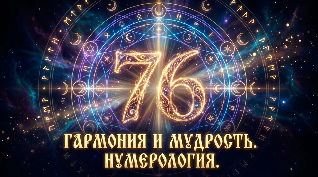 Значение числа 76