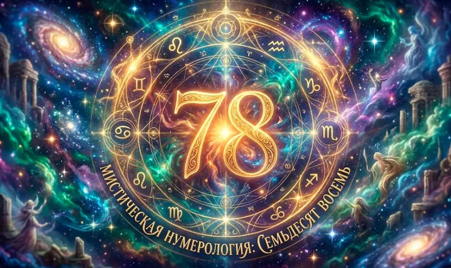 🔮 Значение числа 78 в нумерологии: почему цифра 78 считается знаком судьбоносных перемен