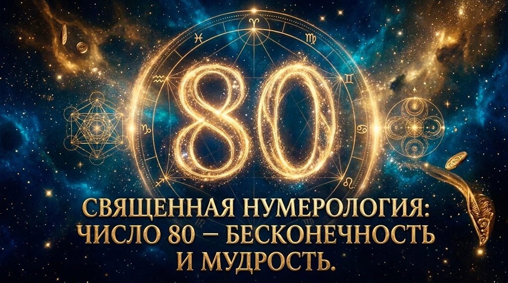 Значение числа 80