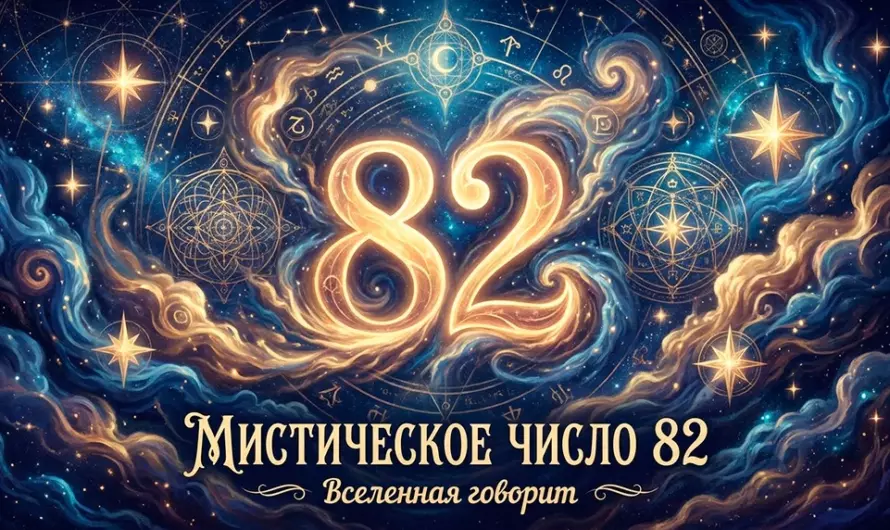 🔮 Значение числа 82 в нумерологии: почему эта цифра может изменить вашу судьбу?