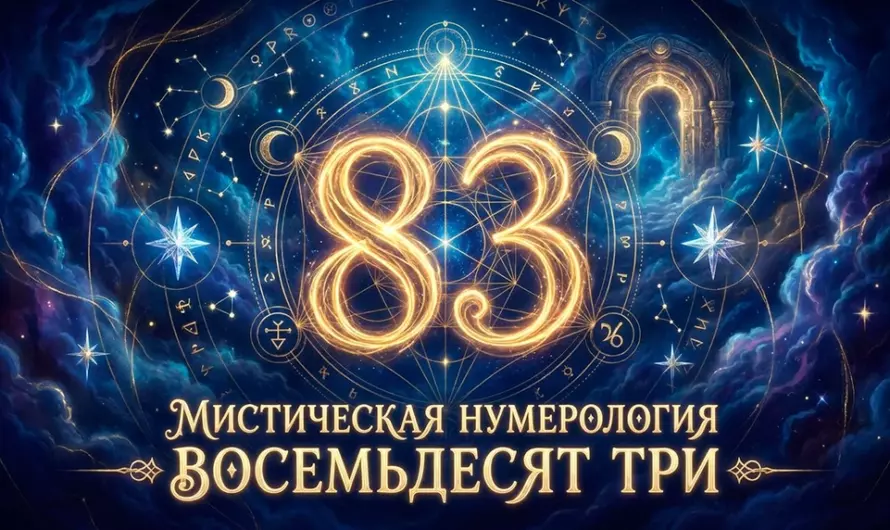 🔮 Значение числа 83 в нумерологии: тайный код успеха и вдохновения