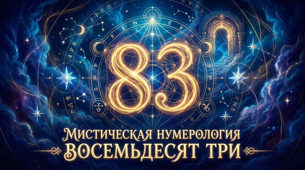 Значение числа 83