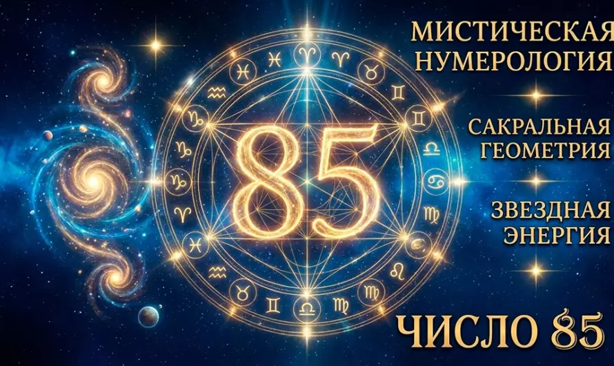 🔮 Значение числа 85 в нумерологии: почему эта цифра предвещает большие перемены?