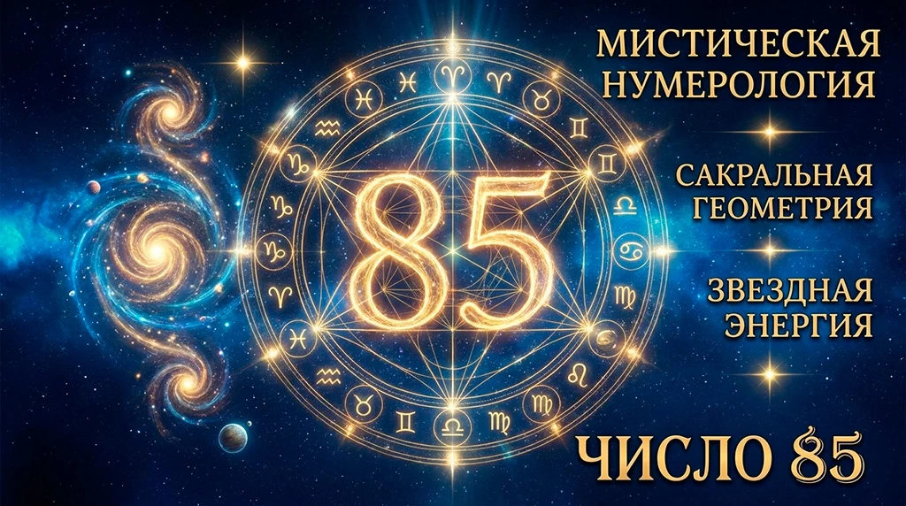 Значение числа 85