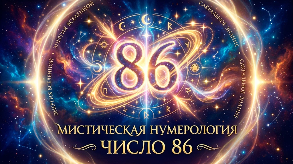 Значение числа 86