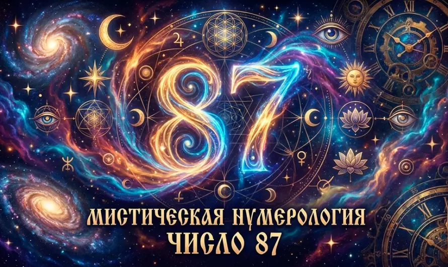 Значение числа 87 в нумерологии 🔮 Почему эта цифра считается знаком судьбы