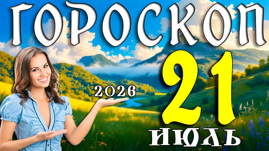 Гороскоп на 21 июля 2026 года