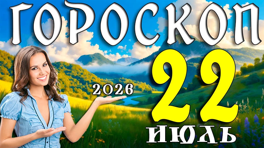 Гороскоп на 22 июля 2026 года