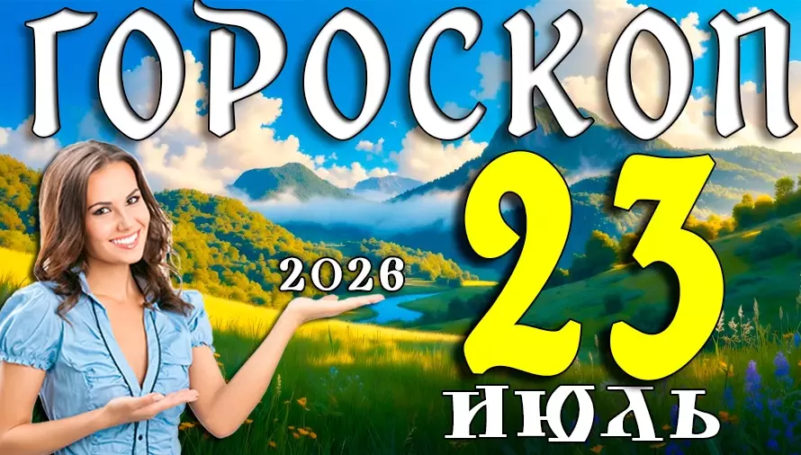 Гороскоп на 23 июля 2026 года 🌙 День счастливых совпадений, ярких возможностей и судьбоносных решений