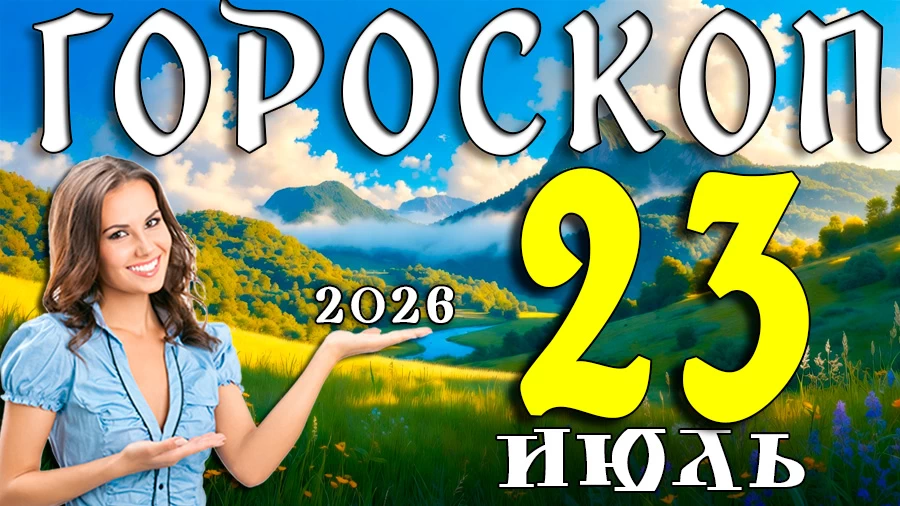 Гороскоп на 23 июля 2026 года