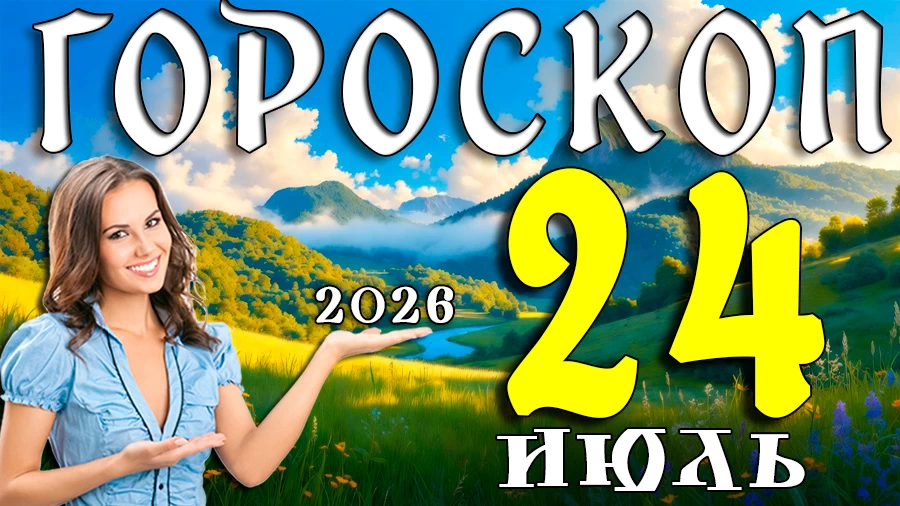 Гороскоп на 24 июля 2026 года