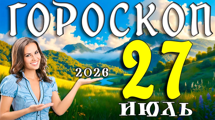 Гороскоп на 27 июля 2026 года