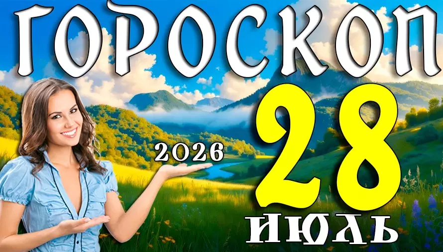Гороскоп на 28 июля 2026 года 🌙 День удачных решений, вдохновения и счастливых перемен