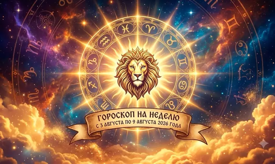 Гороскоп на неделю с 3 по 9 августа 2026: Август раскрывает тайны судьбы