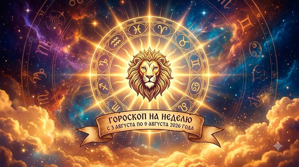 Гороскоп на неделю с 3 по 9 августа 2026