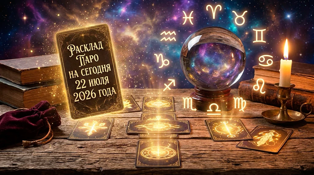 Расклад таро на сегодня 22 июля 2026 года