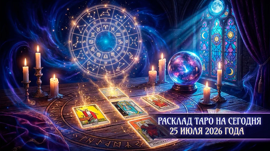 Расклад таро на сегодня 25 июля 2026 года