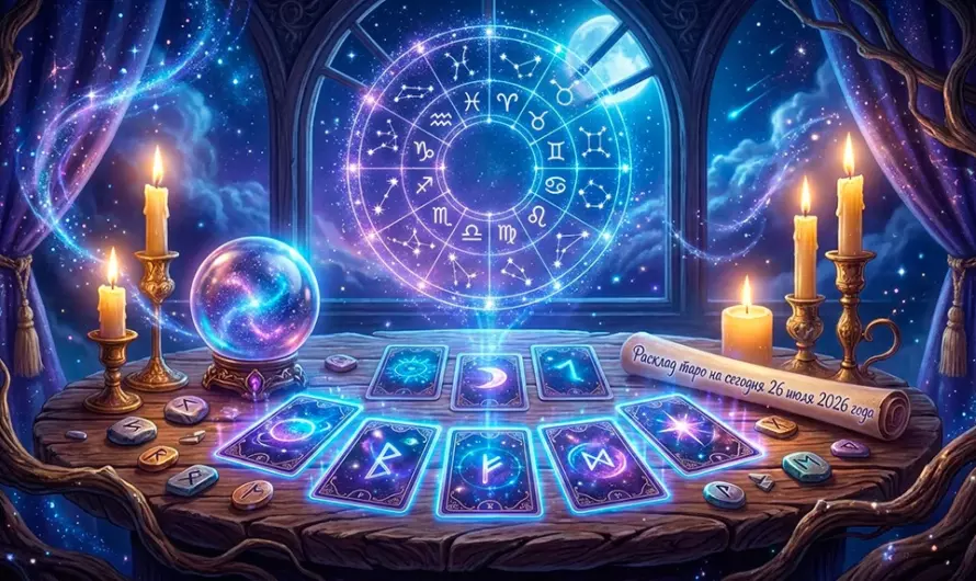 Расклад таро на сегодня 26 июля 2026 года 🔮 Какие карты откроют путь к счастливым переменам и новым возможностям?