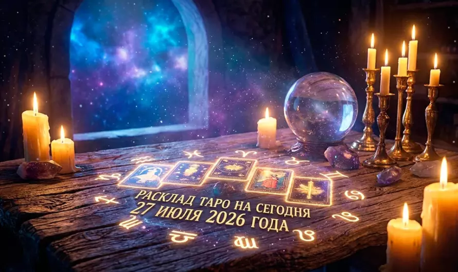 Расклад таро на сегодня 27 июля 2026 года 🔮 Какие карты помогут изменить судьбу и привлечь удачу?
