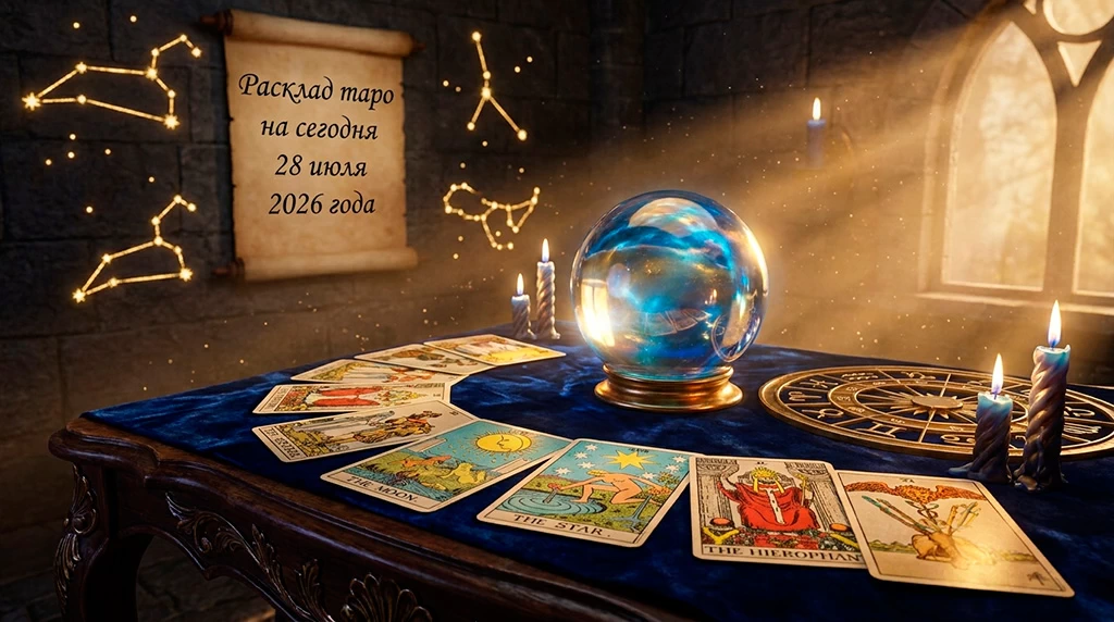 Расклад таро на сегодня 28 июля 2026 года