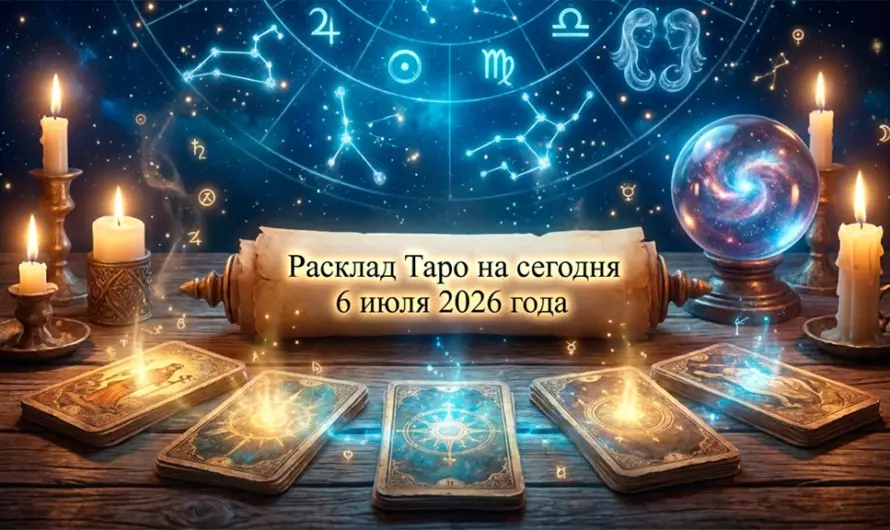 🔮 Расклад Таро на сегодня 6 июля 2026 года: тайные знаки судьбы, энергия дня и предсказания для всех знаков