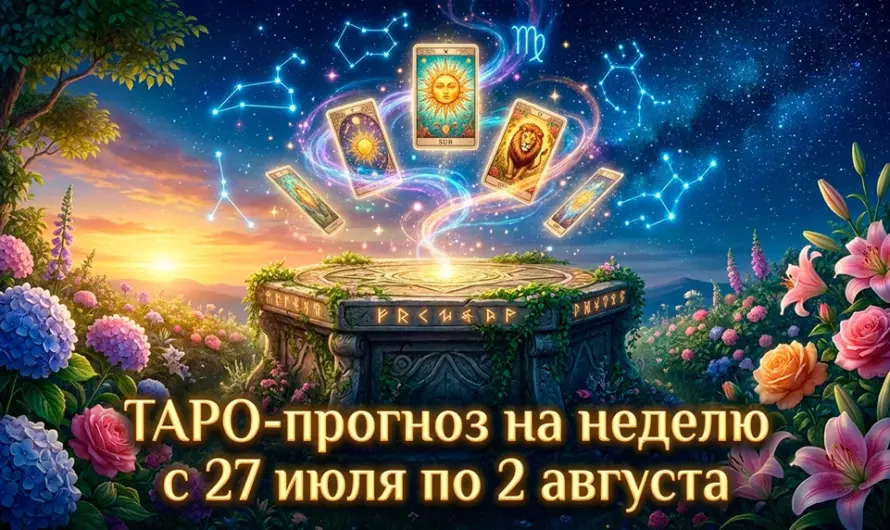 ТАРО-прогноз на неделю 27 июля – 2 августа 2026: карты открыли тайну последней недели лета, которая изменит судьбу многих