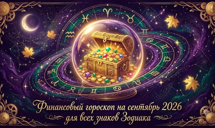 Финансовый гороскоп на сентябрь 2026: Куда вложить деньги, чтобы разбогатеть 💰