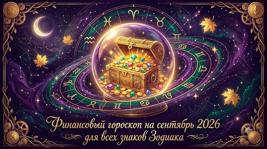 Финансовый гороскоп на сентябрь 2026