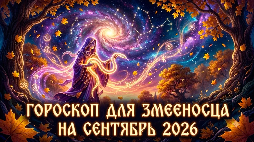 Гороскоп для Змееносца на сентябрь 2026