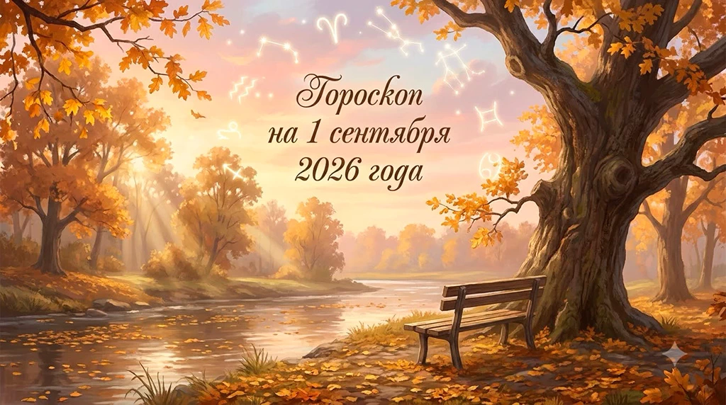 Гороскоп на 1 сентября 2026 года