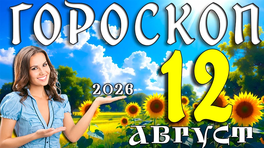 Гороскоп на 12 августа 2026 года