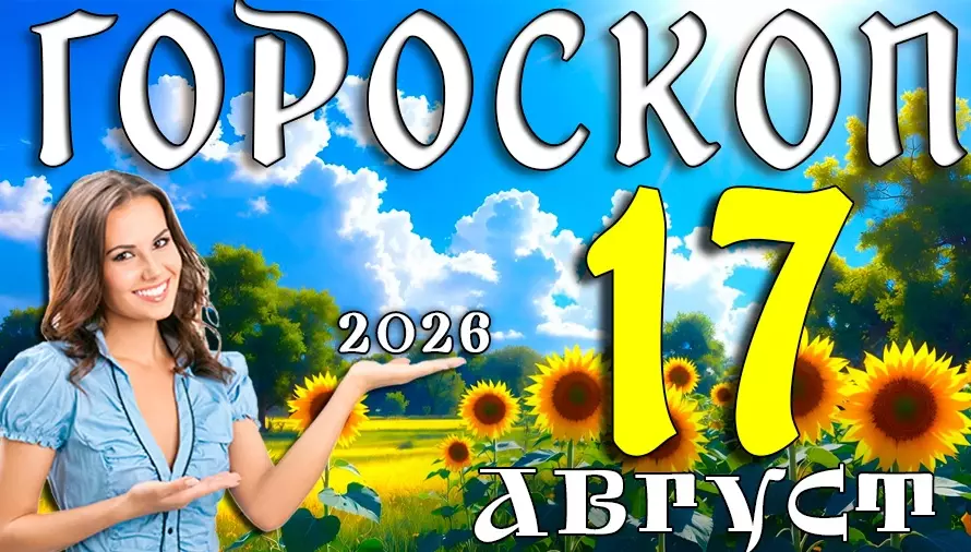 Гороскоп на 17 августа 2026 года ✨ Кого ждут важные решения, любовь и новые возможности