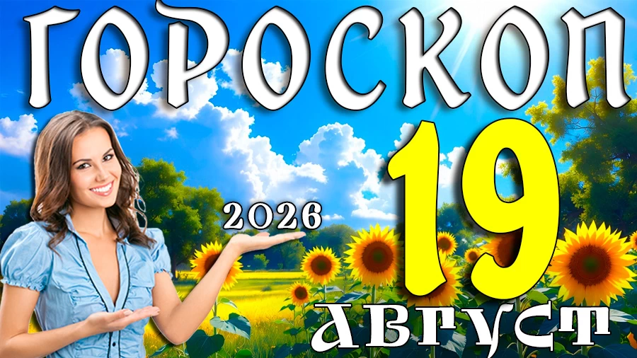 Гороскоп на 19 августа 2026