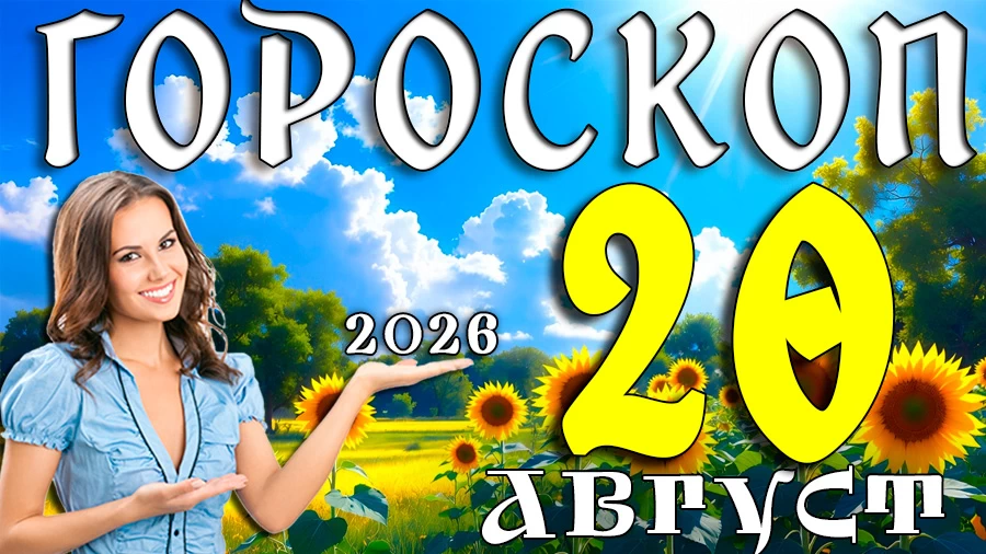 Гороскоп на 20 августа 2026