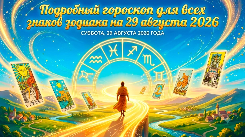 Гороскоп на 29 августа 2026