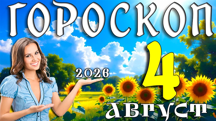 Гороскоп на 4 августа 2026 года