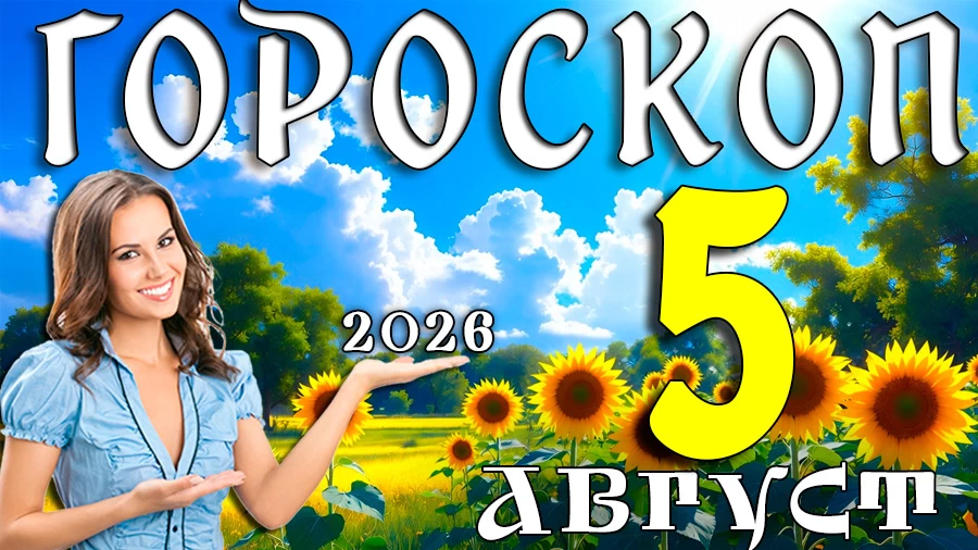 Гороскоп на 5 августа 2026 года