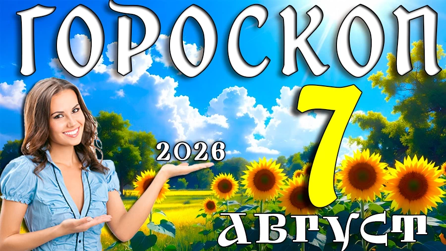 Гороскоп на 7 августа 2026 года