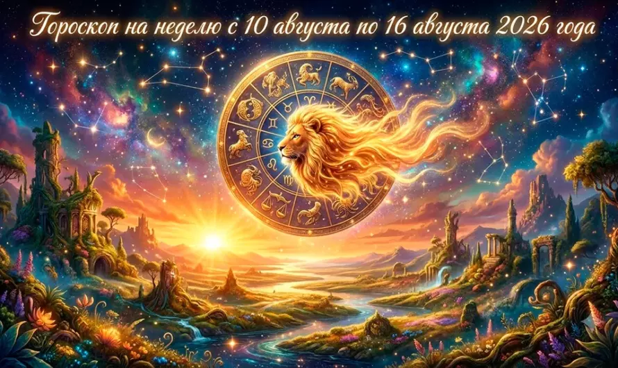 Гороскоп на неделю с 10 по 16 августа 2026: Судьба приготовила сюрпризы