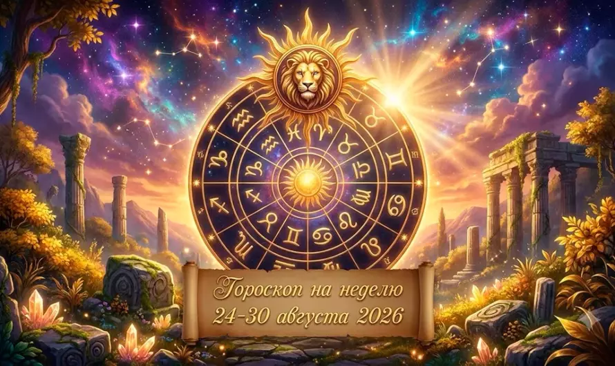 Гороскоп на неделю с 24 августа по 30 августа 2026: Судьбоносное затмение меняет всё 🌕