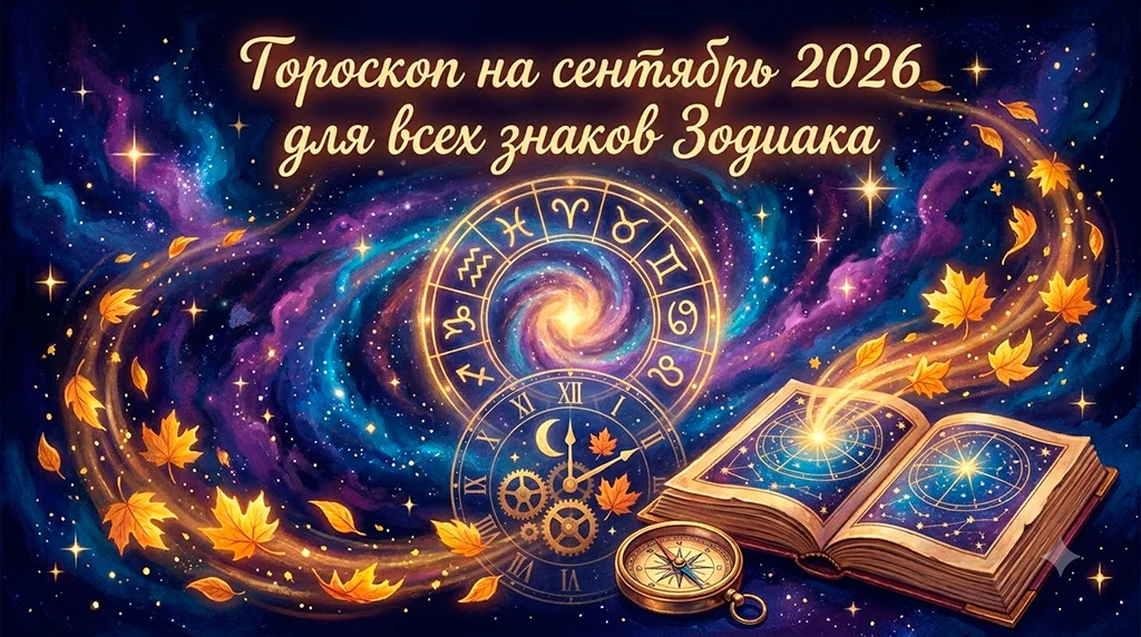 Гороскоп на сентябрь 2026 для всех знаков Зодиака