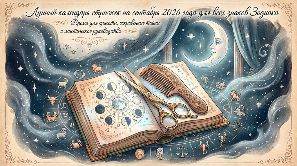 Лунный календарь стрижек на сентябрь 2026