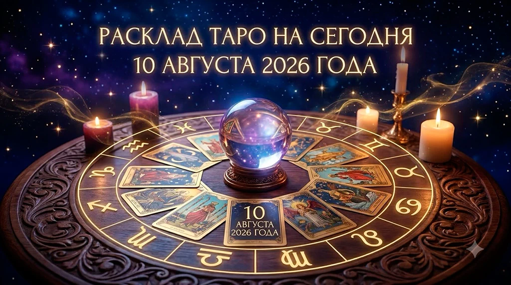Расклад таро на сегодня 10 августа 2026 года