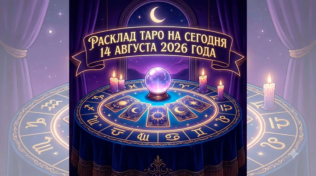 Расклад таро на сегодня 14 августа 2026 года