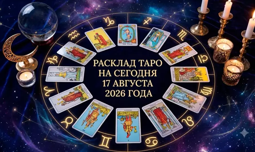 Расклад таро на сегодня 17 августа 2026 года 🔮 Тайные подсказки карт для всех знаков зодиака