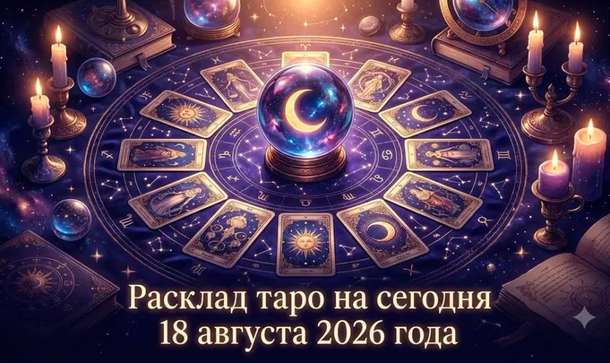 Расклад таро на сегодня 18 августа 2026 года 🔮 Что карты приготовили каждому знаку зодиака