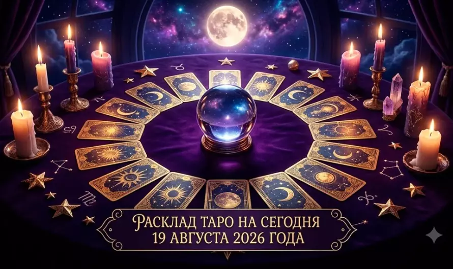 Расклад таро на сегодня 19 августа 2026 года 🔮 Тайные знаки карт для всех знаков зодиака