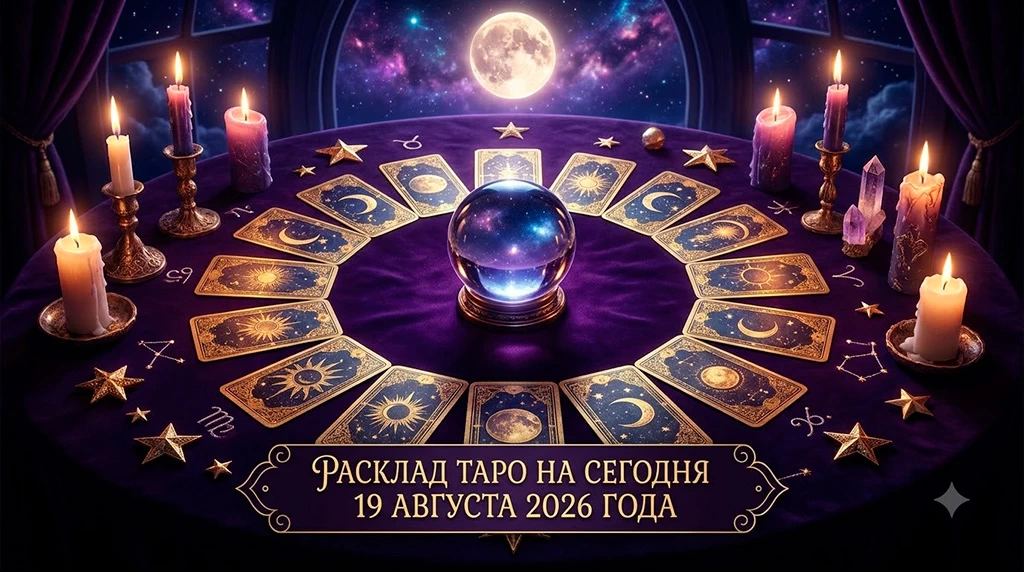 Расклад таро на сегодня 19 августа 2026 года